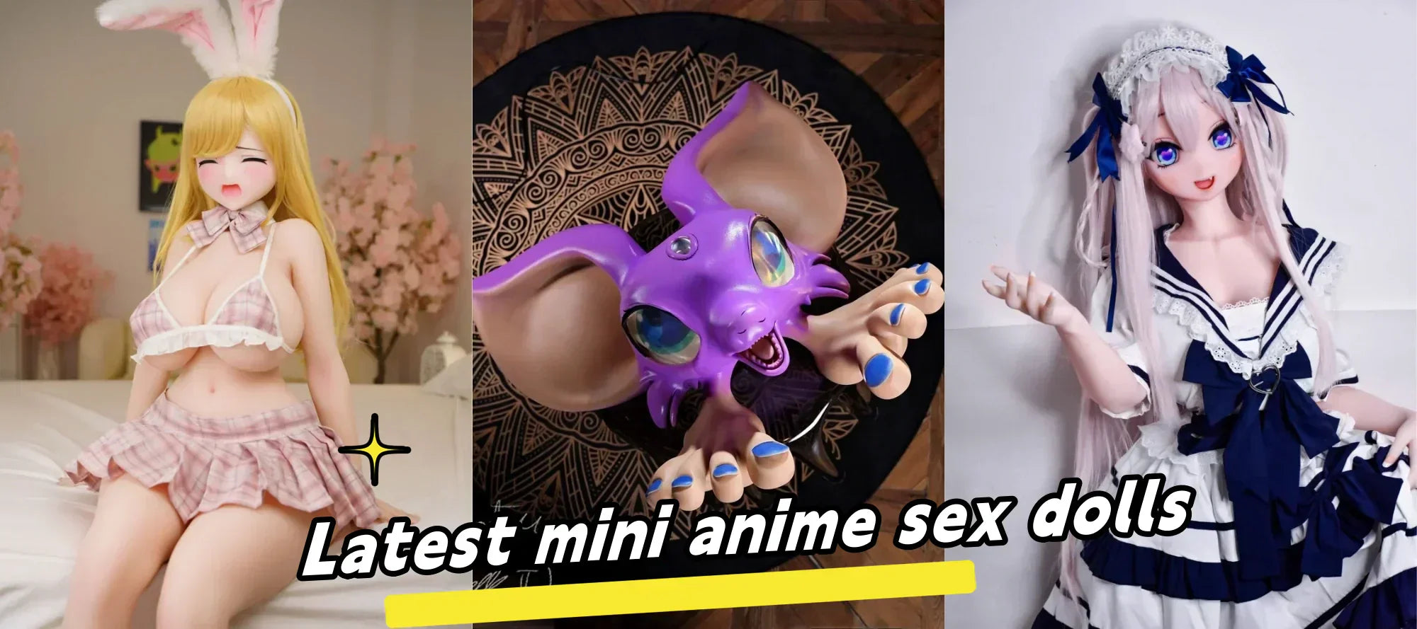 sex doll mini anime Meru 3.0 Mini Anime Sex Doll 65 cm main image 1