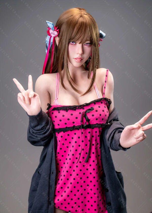F9405-163Mcm(5.4ft)-35.8kg 2.2cf D Cup ROS Silicone Asian Life Sized Sex Doll|AITIA Doll