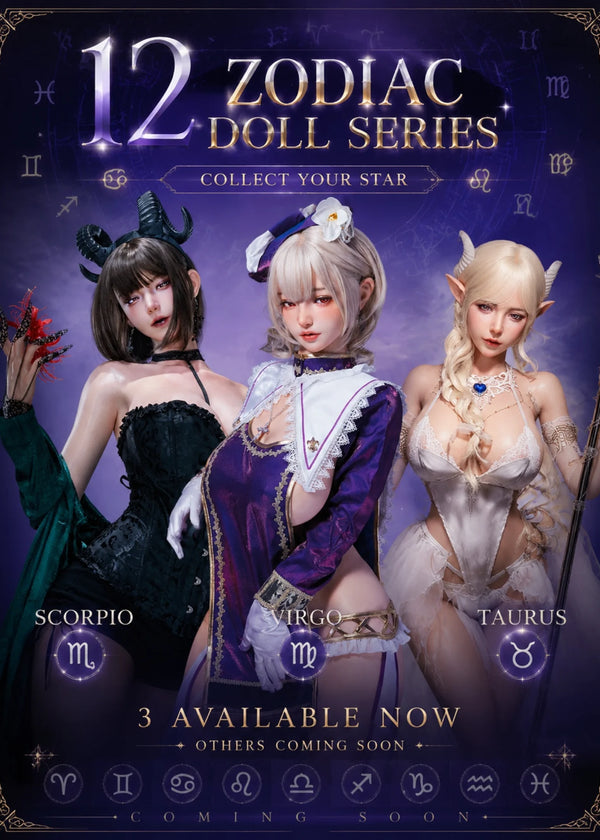 F9309-Zodiac Series Life Size Realistic Sex Doll Silicone Gel Breast丨Doll senior