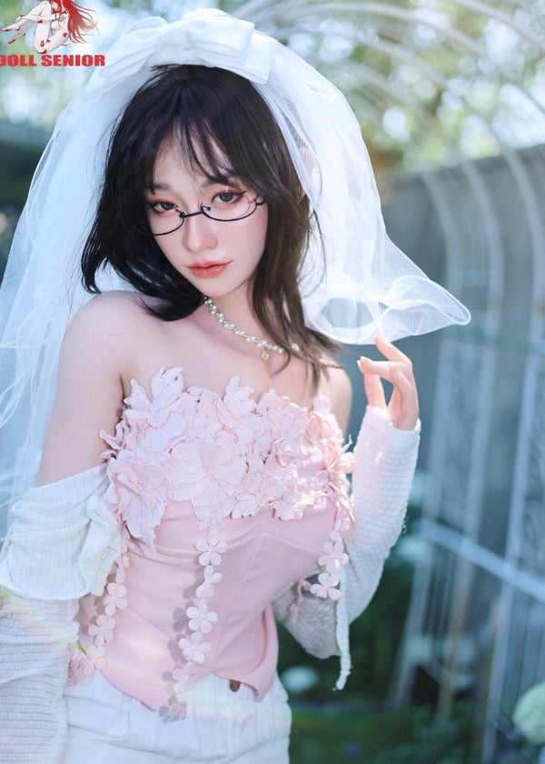 F7657- 165cm(5ft4)-35kg B Cup Silicone ROS Flat Chest Asian Sex Doll丨Doll senior