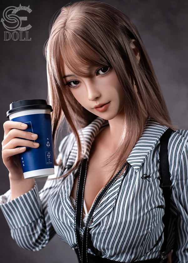 F6324K-T161cm(5.3ft)-34kg C Cup Realistic Skin Silicone Asian Sex Doll 【In Stock USA】|SE Doll