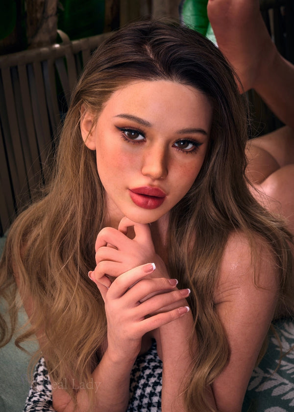 F714-170cm(5.6ft)-43kg D Cup Life Size Realistic Sex Dolls Silicone |Real Lady