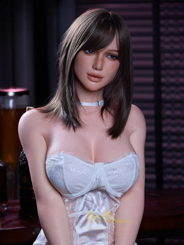 F5948-164cm(5ft4)-40.5kg Robot All-In-One Seamless Neck Silicone Celebrity Look Alike Sex Dolls｜Irontech Doll