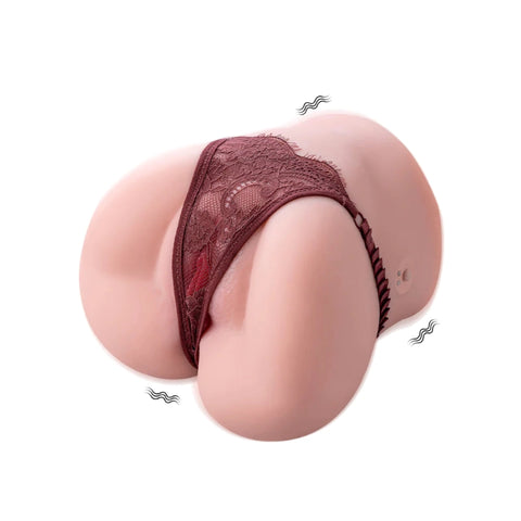 P47- Vibrating Ass Torso Sex Doll Male Masturbators Pocket Pussy Toy