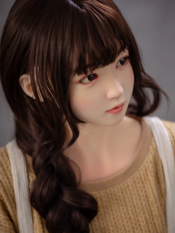 F4702-160cm(5.3ft)-34kg 2.0 B Cup Mini Asian Chinese Silicone Head Sex Doll｜Bezlya Doll