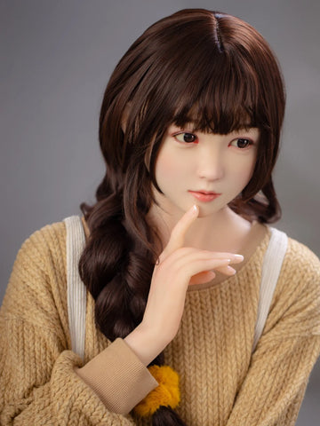 F4702-160cm(5.3ft)-34kg 2.0 B Cup Mini Asian Chinese Silicone Head Sex Doll｜Bezlya Doll