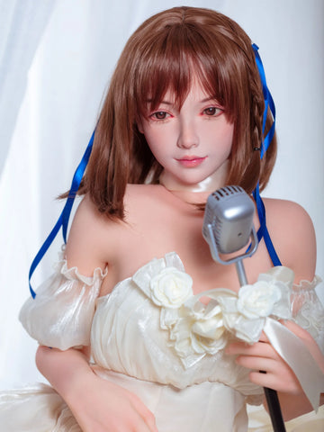 F4752-155Rcm(5.1ft)-37kg 2.0 A Cup Robot Silicone Head Adult Asian Chinese Sex Doll｜Bezlya Doll