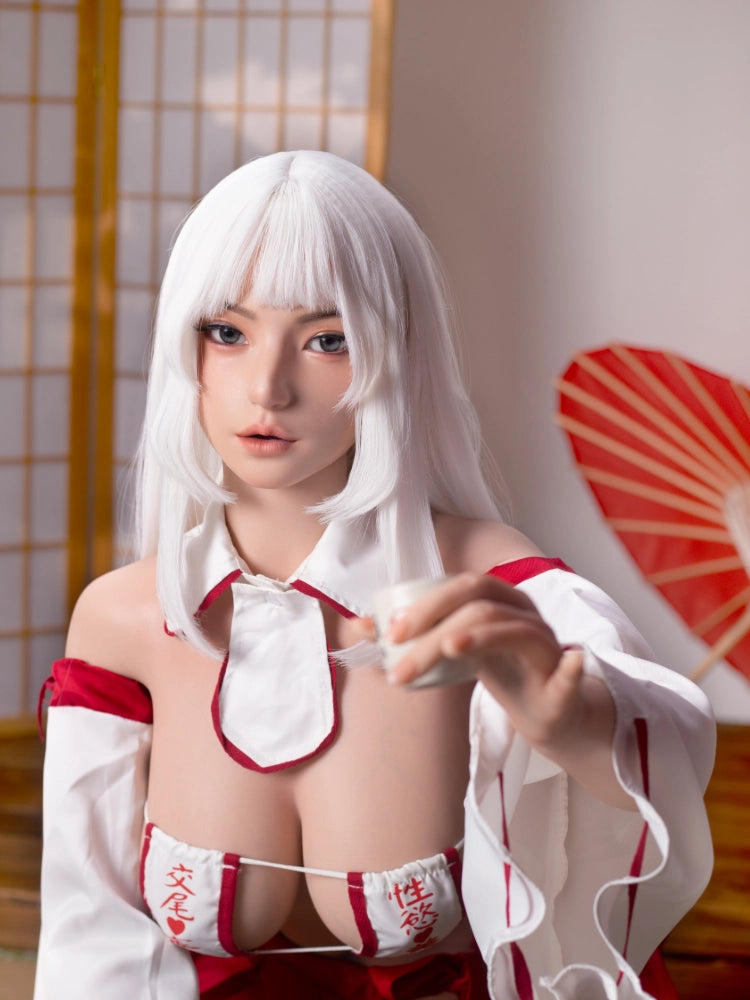 F8680-163cm-27kg G Cup Big Tits Japanese Full Body Silicone Sex Dolls Yuki | Top Fire Doll