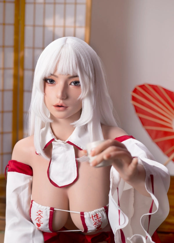 F8680-163cm-27kg G Cup Big Tits Japanese Full Body Silicone Sex Dolls Yuki | Top Fire Doll