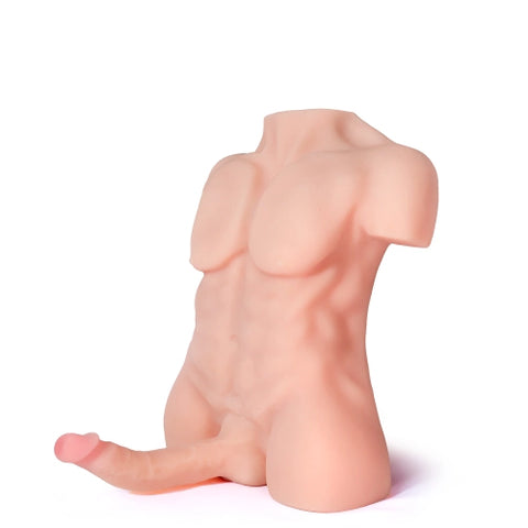 T263-7kg(15.4lbs)Búp bê tình dục nam Hug Dick Torso Dildo dành cho phụ nữ|QSX 