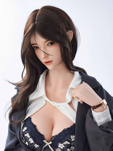 F4775-163cm(5.4ft)-34kg 2.2 D Cup Asian Real Silicone ROS Real Chinese Sex Doll｜Bezlya Doll