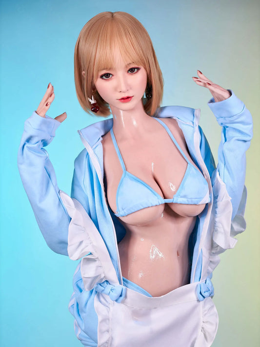 F4787-155Mcm(5.1ft)-38kg 2.2cf E Cup Mini ROS Silicone Asian Chinese Adult Sex Doll｜Bezlya Doll