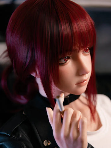 F4641—152cm/4ft11-30.6kg Yuko Eカップフルシリコン中国セックスドール | Jiusheng Doll 