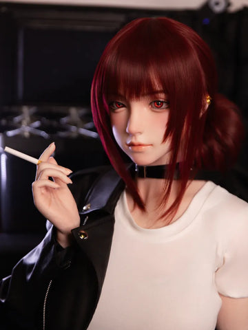 F4641—152cm/4ft11-30.6kg Yuko Eカップフルシリコン中国セックスドール | Jiusheng Doll 