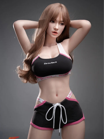 F8547 -158cm/5ft2-28kg  D Cup Silicone Asian Full Size Sex Doll Bid| Top Fire Doll