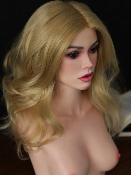 B746 17.6lbs C Cup ROS Free Hair Implant Realistic Silicone Torso Sex Doll| Top Fire Doll