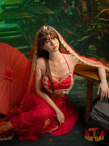 F8607-170cm-30kg E Cup ROS Eastern Silicone Sex Doll Jing | Top Fire Doll