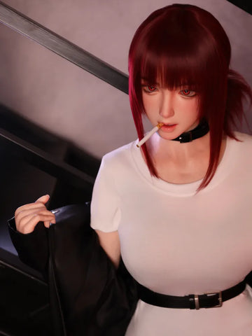 F4641—152cm/4ft11-30.6kg Yuko Eカップフルシリコン中国セックスドール | Jiusheng Doll 