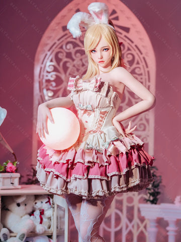 F4693-155cm(5.1ft)-38kg 2.2cf Caria E Cup Mini Anime ROS Silicone Asian Chinese Adult Sex Doll｜Bezlya Doll