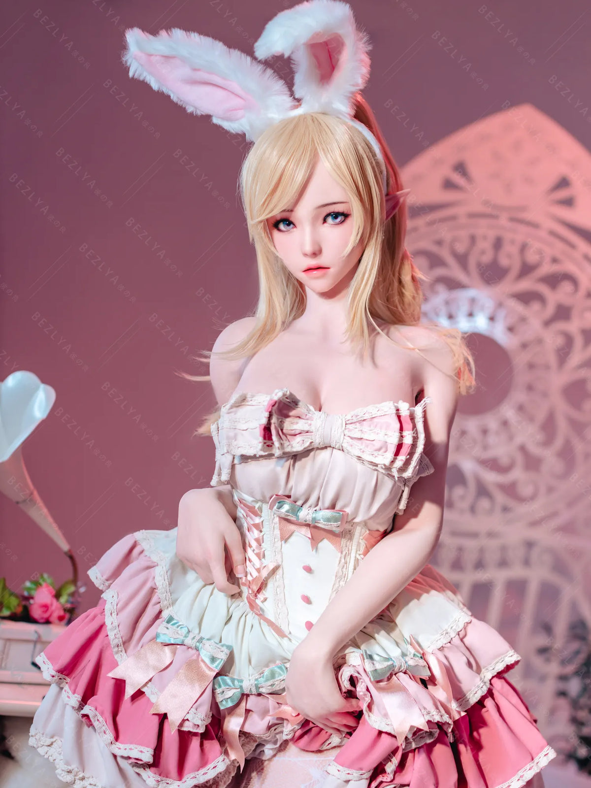 F4693-155cm(5.1ft)-38kg 2.2cf Caria E Cup Mini Anime ROS Silicone Asian Chinese Adult Sex Doll｜Bezlya Doll