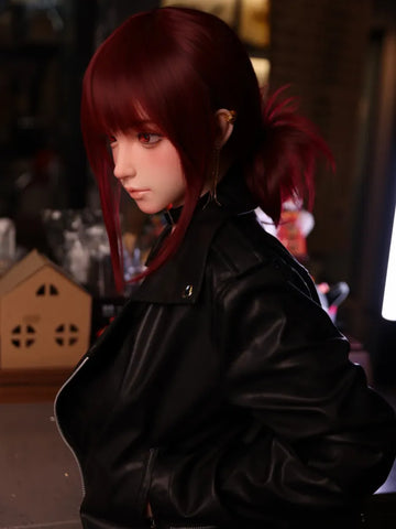 F4641—152cm/4ft11-30.6kg Yuko Eカップフルシリコン中国セックスドール | Jiusheng Doll 