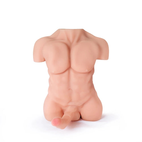 T263-7kg(15.4lbs)Búp bê tình dục nam Hug Dick Torso Dildo dành cho phụ nữ|QSX 