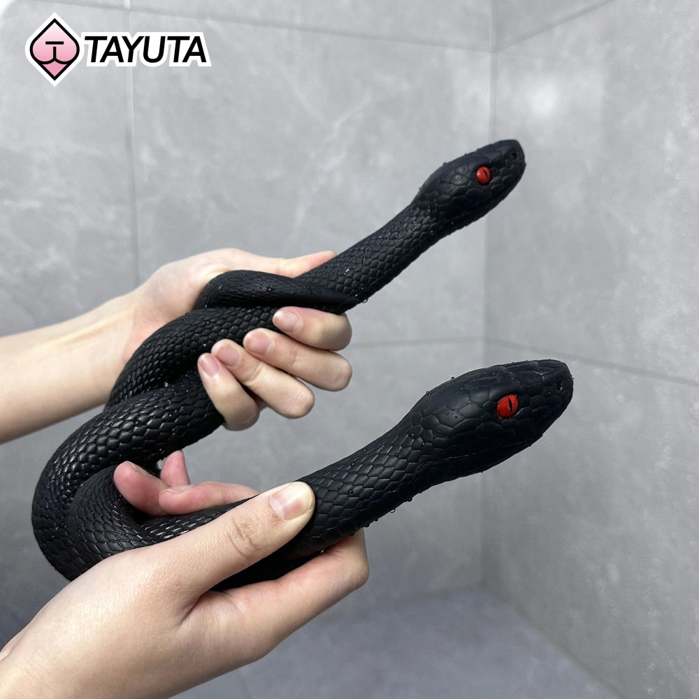 P99-0.88LB-18in Double Realistic Dildo with Snakehead Silicone Hentai Male Sex Doll | TAYUTA