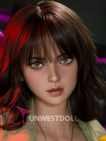 H314 TPE Oral Sex Doll Head With Tonge丨Funwest Doll Head