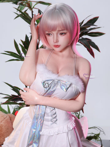 F6320-151cm/5ft-25kg Asian Silicone Mini Sex Doll with Realistic Skin Texture | MD Doll