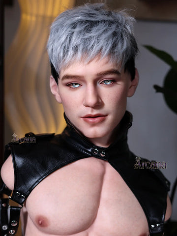 T774 - Arcana Doll Realistic Silicone Male Life Size Sex Doll Torso with Head 55 lbs