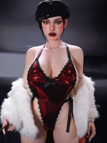 F726-161cm/5ft3-44kg H Cup Silicone Life Size Sex Doll | MD Doll