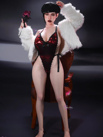 F726-161cm/5ft3-44kg H Cup Silicone Life Size Sex Doll | MD Doll