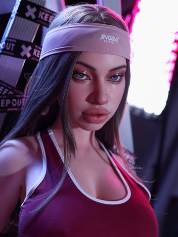 F6279-166cm/5ft5-43kg M52 F Cup Life size Silicone Sex Doll Thick Lips | MD Doll