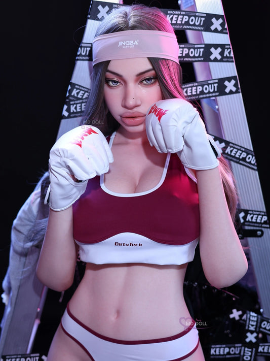 F6279-166cm/5ft5-43kg M52 F Cup Life size Silicone Sex Doll Thick Lips | MD Doll