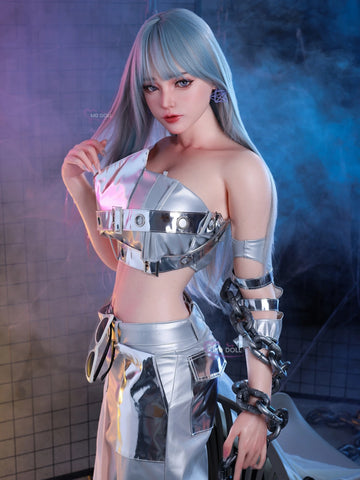 F6291-166cm/5ft5-43kg F Cup Life size Silicone Sex Doll Asian | MD Doll