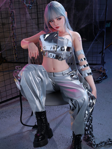 F6291-166cm/5ft5-43kg F Cup Life size Silicone Sex Doll Asian | MD Doll