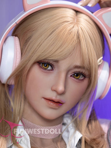 H320 TPE Oral Sex Doll Head With Tonge丨Funwest Doll Head