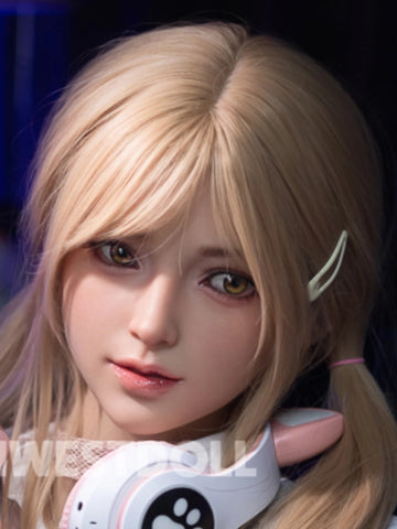 H320 TPE Oral Sex Doll Head With Tonge丨Funwest Doll Head