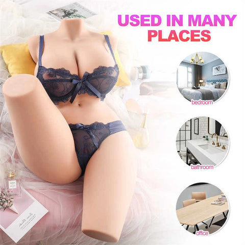 T507 (70.54lb) LifeSize Sex Doll Torso ｜Luxury Sexiest Stripper Plump Hot Sex Toy for Man