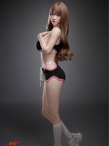 F8547 -158cm/5ft2-28kg  D Cup Silicone Asian Full Size Sex Doll Bid| Top Fire Doll