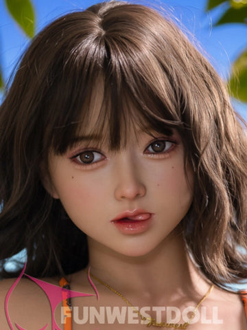 H329 TPE Oral Sex Doll Head With Tonge丨Funwest Doll Head