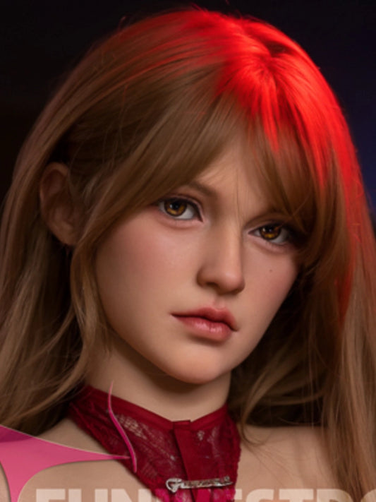 H330 TPE Oral Sex Doll Head With Tonge丨Funwest Doll Head