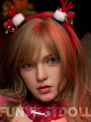 H330 TPE Oral Sex Doll Head With Tonge丨Funwest Doll Head