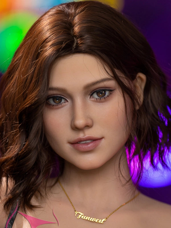 H340 TPE Oral Sex Doll Head With Tonge丨Funwest Doll Head