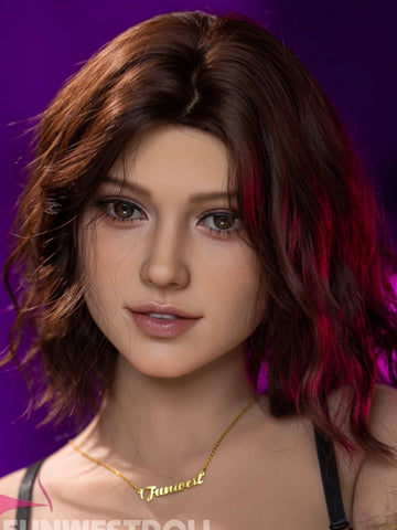 H340 TPE Oral Sex Doll Head With Tonge丨Funwest Doll Head