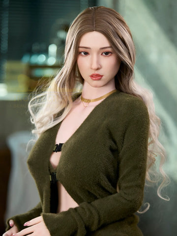 F2242-159cm(5.2ft) F Cup S7 Silicone Chinese Sex Doll｜Irontech Doll