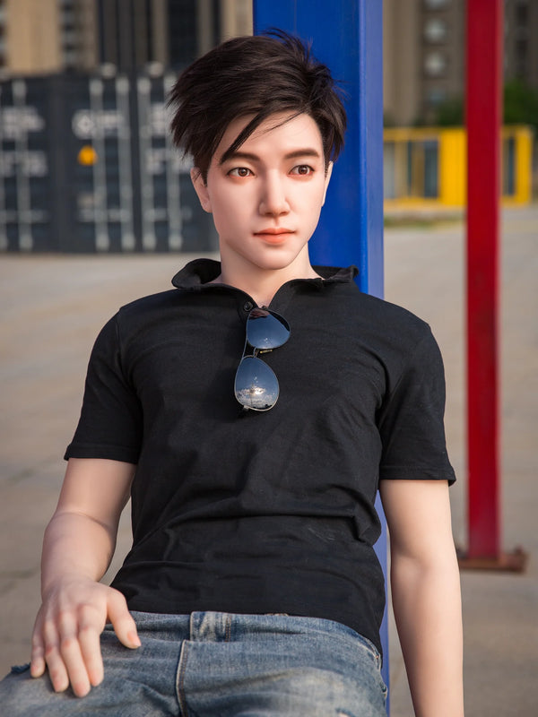 F4615-177cm/5ft10-55kg Femboy Sex Dolls with Asian Young Male - Qita doll