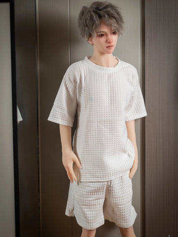 F4611-165cm/5ft5-36.5kg フェムボーイ フルサイズ セックス シリコン製男性セックス人形 | Qita 人形