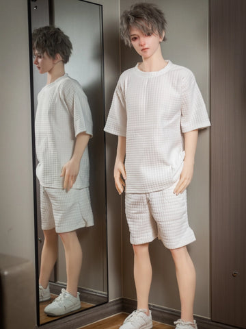 F4611-165cm/5ft5-36.5kg フェムボーイ フルサイズ セックス シリコン製男性セックス人形 | Qita 人形
