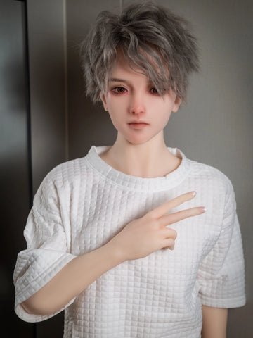 F4611-165cm/5ft5-36.5kg フェムボーイ フルサイズ セックス シリコン製男性セックス人形 | Qita 人形
